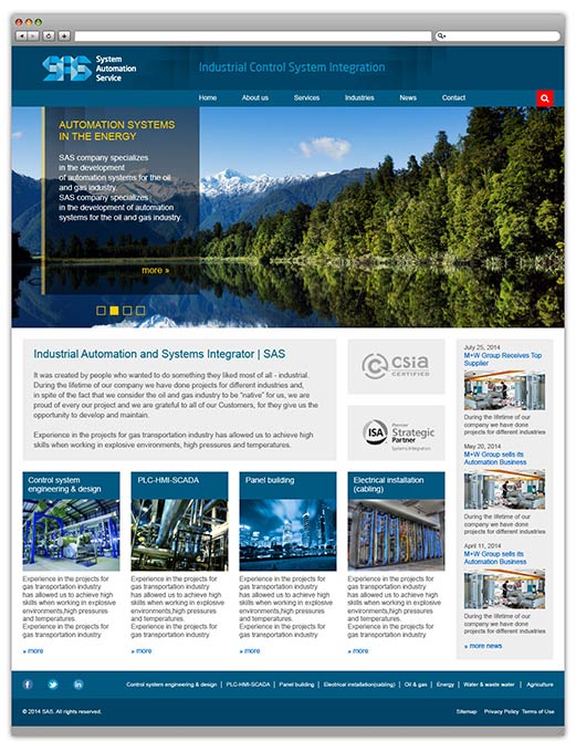 Створення сайту SAS Создание сайта SAS