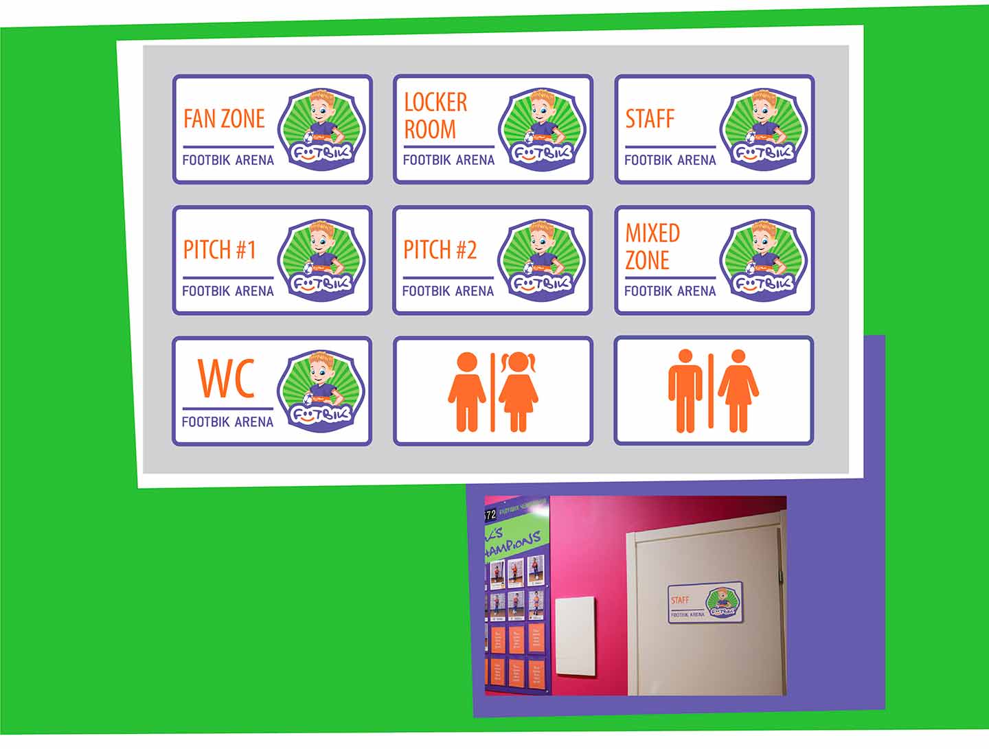 Стилеобразующие элементы для "Футбик"