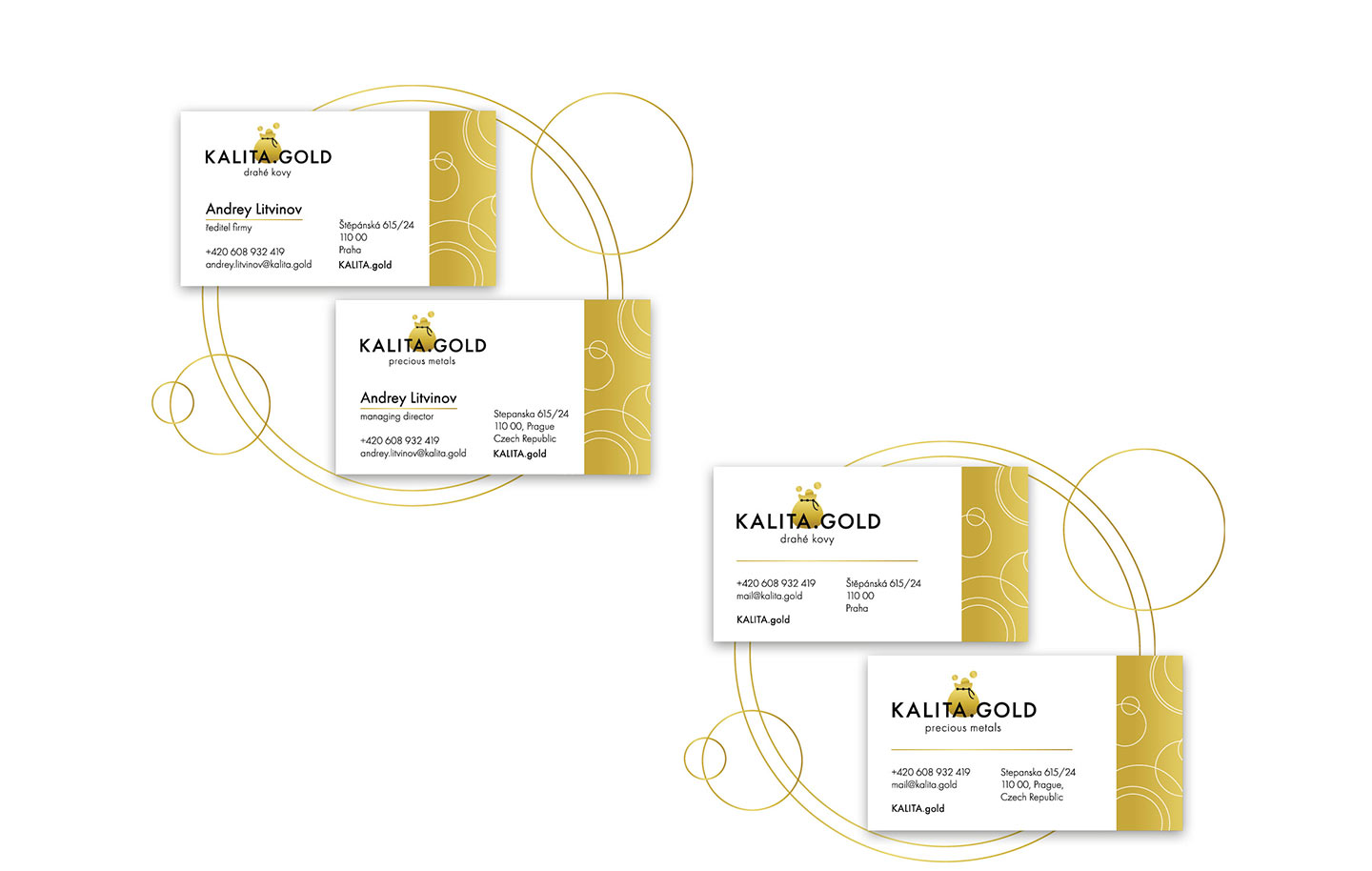 Kalita.Gold - візитки Kalita.Gold - визитки