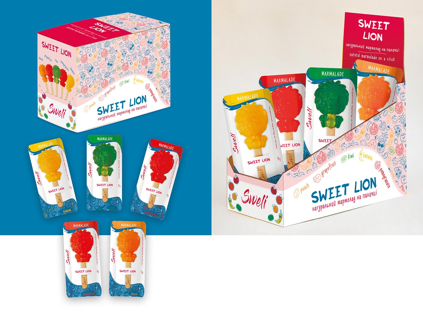 Дизайн шоу-боксу мармеладу