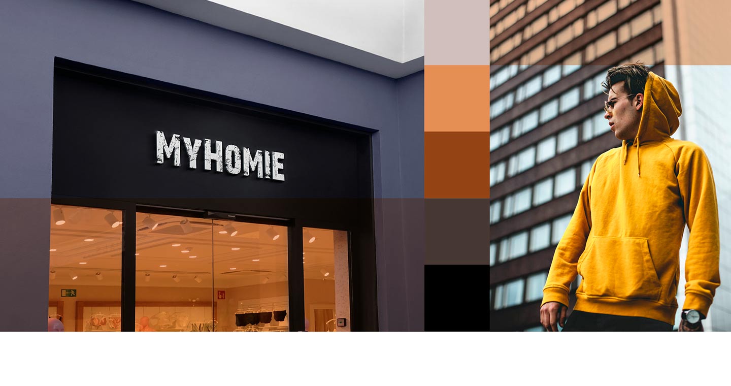 Розробка логотипу бренду чоловічого одягу