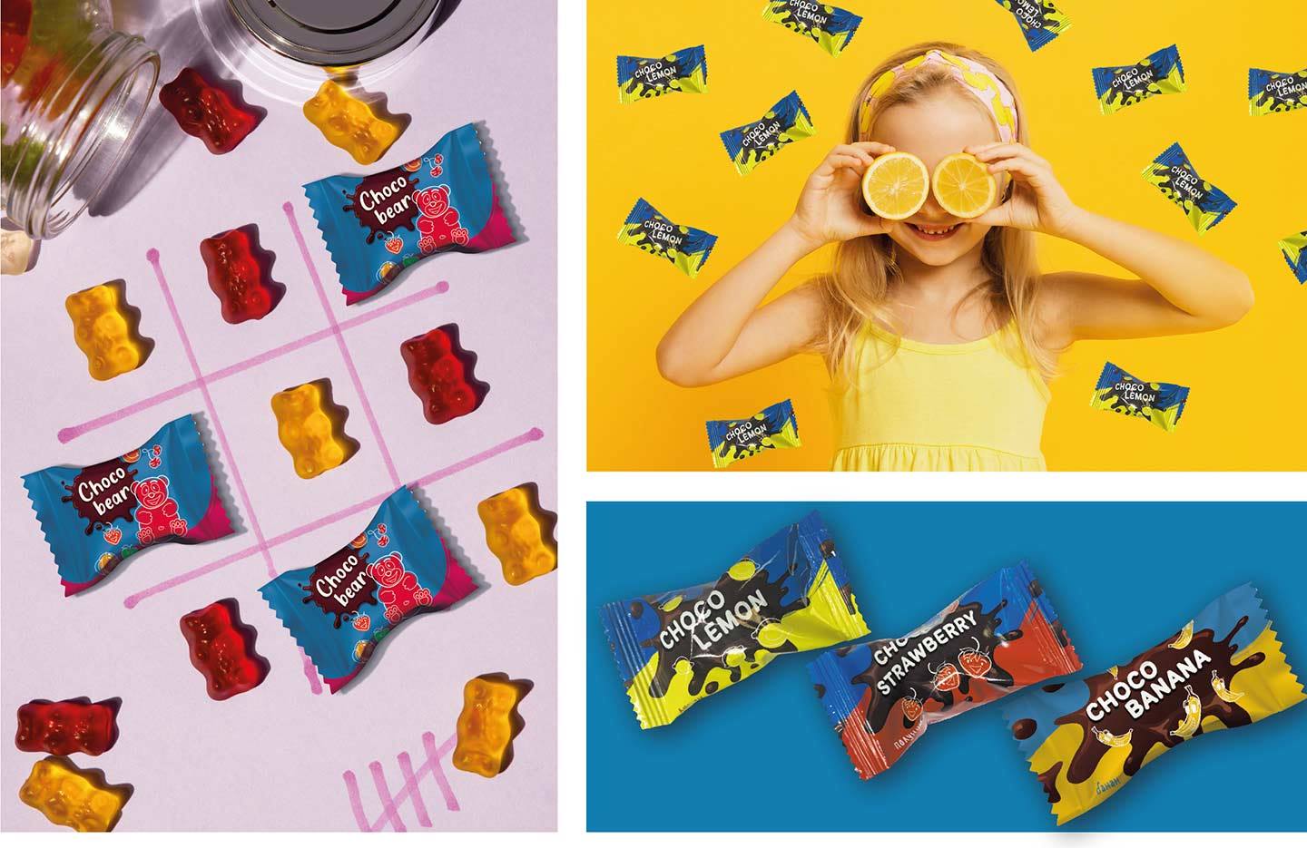 Дизайн упаковки для кондитерської фабрики