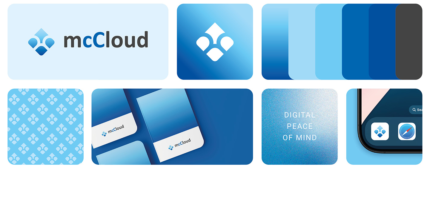 Фірмовий стиль IT-компанії McCloud