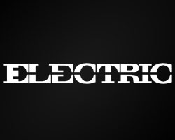 Логотип Electric із графічною асоціацією з електрикою