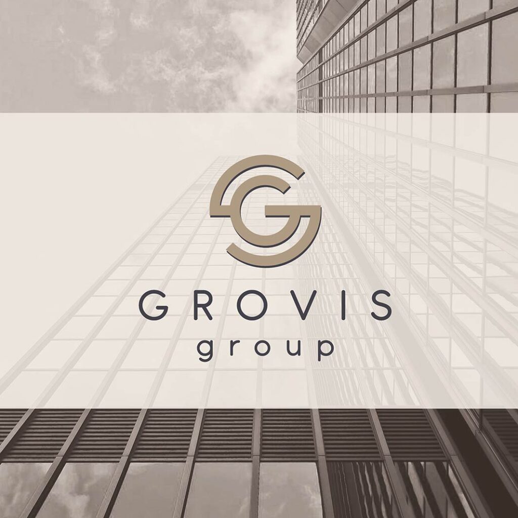 Брендинг і візуальна система компанії Grovis Group