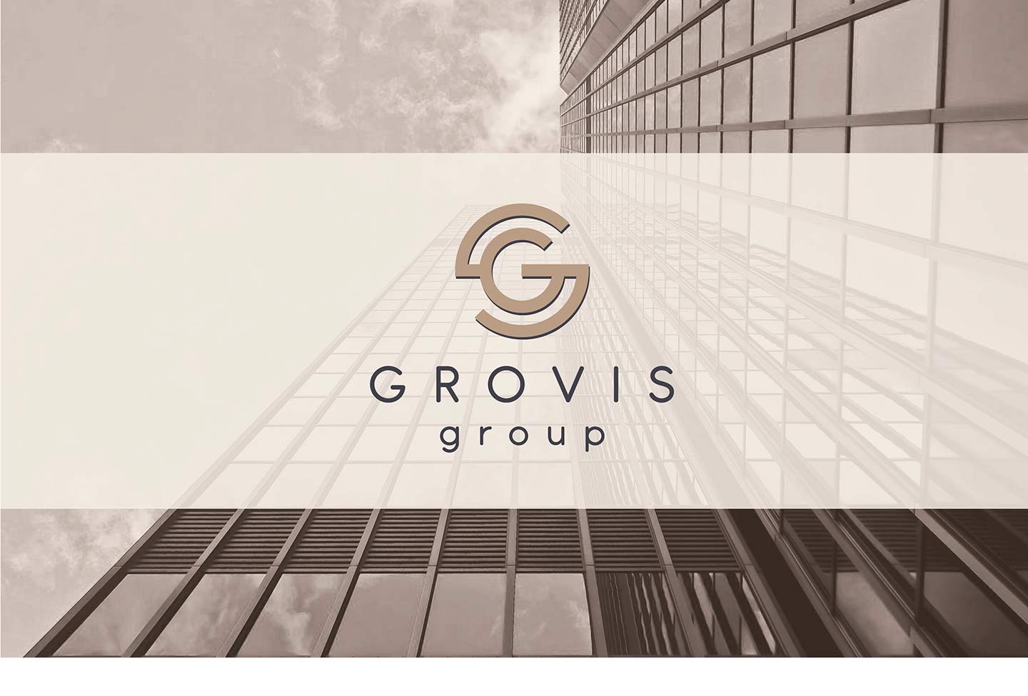 Брендинг і візуальна система компанії Grovis Group