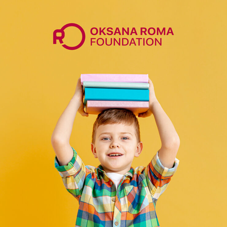 Розробка логотипа Oksana Roma Foundation