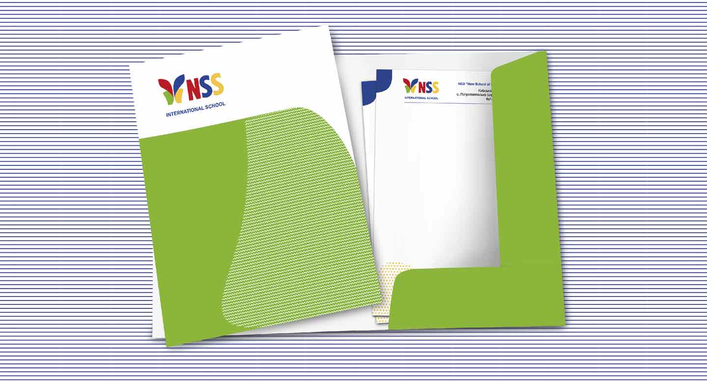 Розробка дизайну ділової документації міжнародної школи NSS