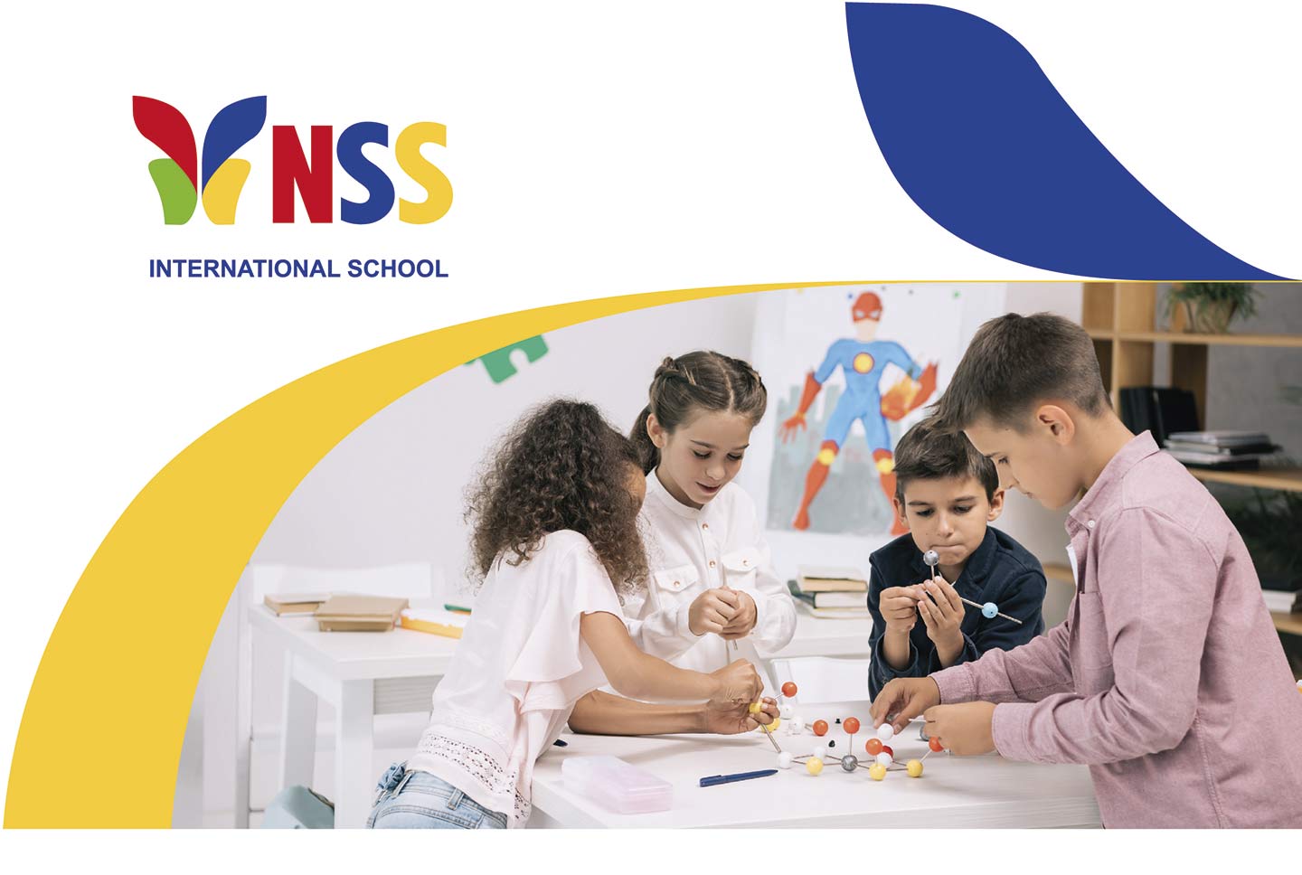 Фірмовий стиль міжнародної школи NSS