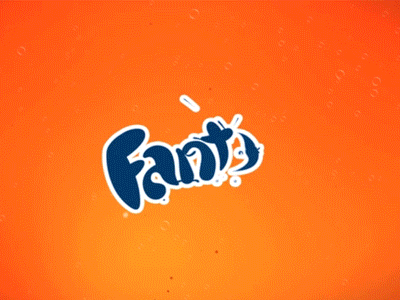 Анимация логотипа Fanta — динамичный характер бренда