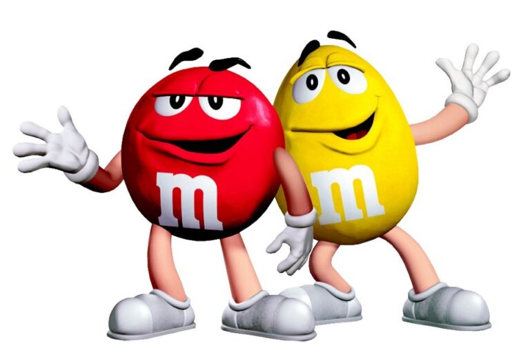 Персонажи M&M’s — пример использования маскотов в брендинге