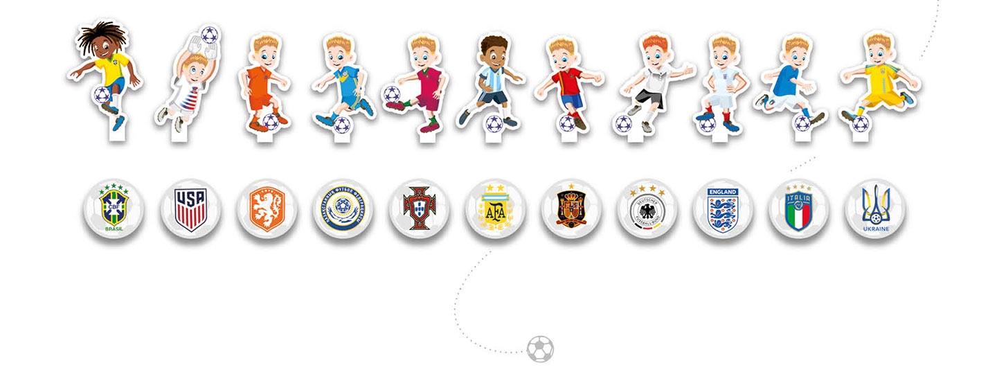 Розробка дизайну інструкції для гри для дітей Footbik