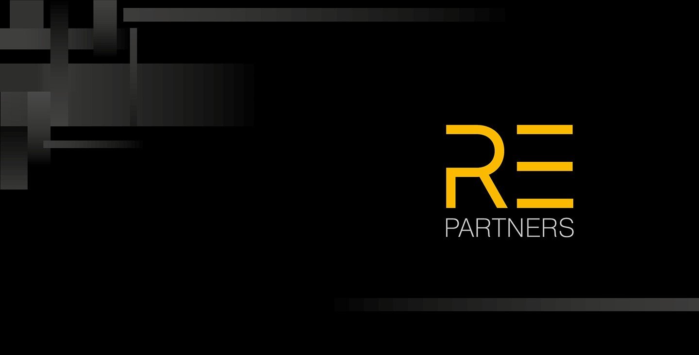 Дизайн логотипа технологической компании RE Partners